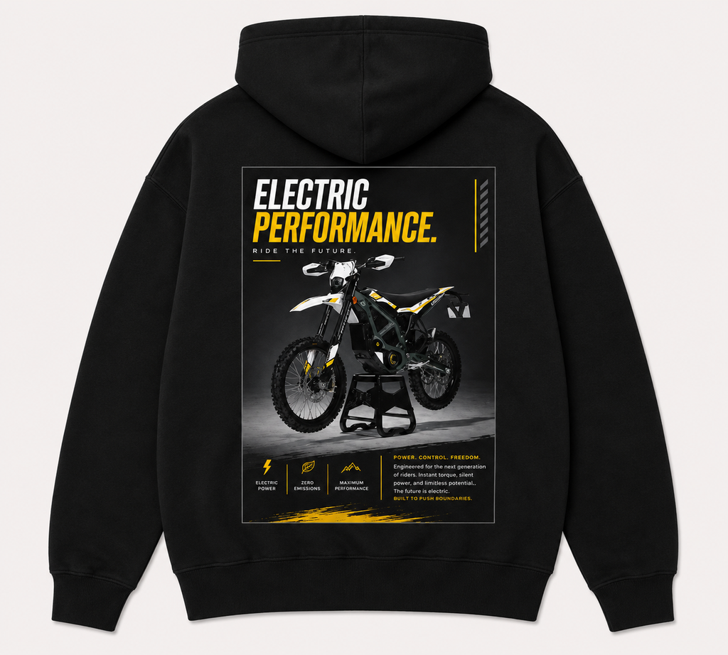 black ultra bee hoodie